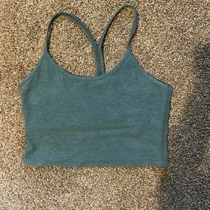 Beyond yoga spacedye slim racerback cropped tank